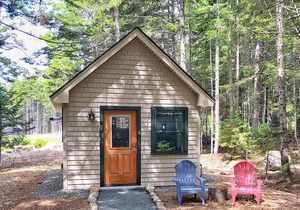 Precipice Tiny House at Acadia Yurts!