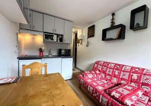 Résidence Sarvan - Studio pour 2 cuisine équipée et proche des pistes idéal couple MAE-6054