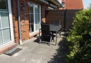 Relaxing at 100%: The ground floor apartment near the spa liegtin the "Cl