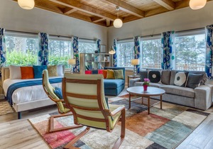 Remodeled Waterfront Duplex with a Deck, Ocean Views, and Easy Access to Town