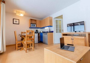 Residence Le Parc des Airelles * - 1 room apartment + Mountain corner 4 people Slope view