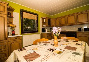 Rest and relaxation on the balcony of the Ore Mountains