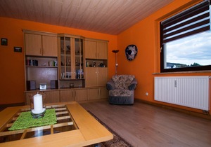 Rest and relaxation on the balcony of the Ore Mountains