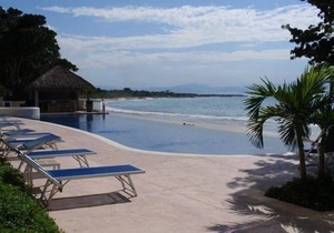 Right on the beach in Punta De Mita