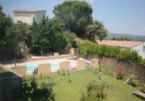 Rona, Comfortable house with views of the Rhone