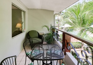 Serene Escape W/ Green Gardens, Shared Pool, Protected Mangrove & Balcony!