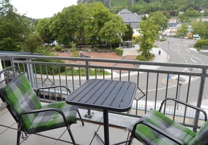 Single Room Shower / WC - Hotel Garni Am Brunnenplatz