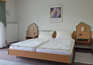 Single Room Shower / WC - Hotel Garni Am Brunnenplatz