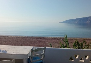 Skyros Beachfront Double-On the sandy beach