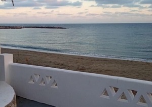 Skyros Beachfront Double-On the sandy beach