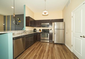 Sleek and Unique 1bdr Apt Dtown Gym Garage