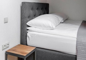 Small attic rooms in Kaunas old town