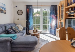 Small but nice: this vacation home with modern furnishings impresses with its