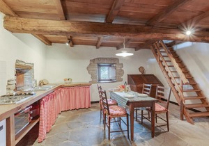 Smaller country house with a lot of atmosphere and prepared in original style.