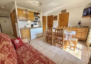 Spacieux 3 pièces à Praz-sur-Arly, balcon sud-ouest, garage, proche centre et remontées mécaniques - FR-1-603-16