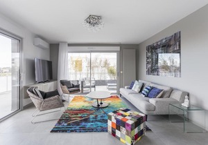 Spacieux T4 à Port Marianne: Parking+Clim+Terrasse - Class Appart