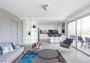 Spacieux T4 à Port Marianne: Parking+Clim+Terrasse - Class Appart