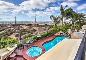 Spacious San Diego Home w/ Pool, Spa & Ocean Views