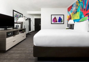 Standard King Room at Studio Allston Hotel