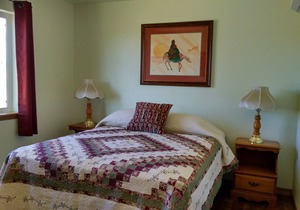 Stone Turtle Lodges has 3 luxurious individual cabins 3 miles north of Cortez.