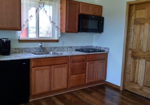Stone Turtle Lodges has 3 luxurious individual cabins 3 miles north of Cortez.