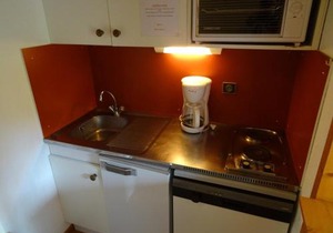 Studio cabine 3 pers près des pistes à Vallandry - Animaux admis - FR-1-411-177