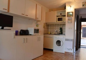 Studio/Cabine 4 pers. avec piscine, parking privé, proche mer et commerces - Argelès-sur-Mer - FR-1-225-23