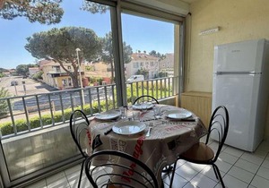 Studio cabine 4 pers, piscine, parking privé, proche plage - Argelès-sur-Mer - FR-1-225-602