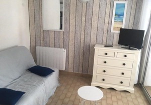 Studio Cabine Lumineux avec Piscine, 4 Couchages, Grau d'Agde - FR-1-423-202