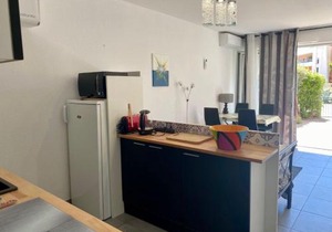 Studio cabine rénové à 250m de l'étang de Thau avec jardinet et parking privé - FR-1-604-3
