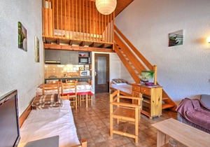 Studio cosy avec mezzanine, centre de Morzine, proche pistes, parking couvert - FR-1-524-52