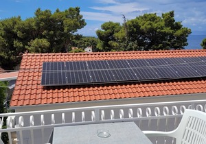 Studio flat with balcony and sea view Sutivan, Brač (AS-5629-a)