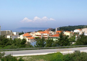 Studio flat with terrace Tučepi, Makarska (AS-6695-b)