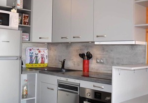 Studio for 4 near slopes with parking and ski locker