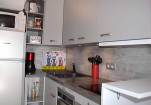 Studio for 4 near slopes with parking and ski locker