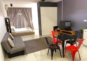 Studio with a Balcony @Twin Galaxy Residence