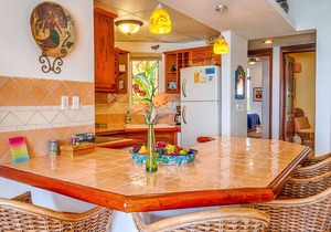 Stunning view of Half Moon Bay in this upscale condo! Pool, AC and WiFi!