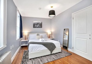 STYLISH 3BR/1BA DUPLEX- 15 MINS TO NYC!! SLEEPS 8!!
