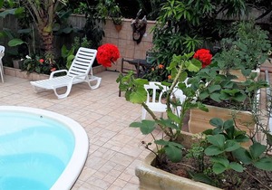 Suíte 7 com piscina e wi-fi em Caraguatatuba