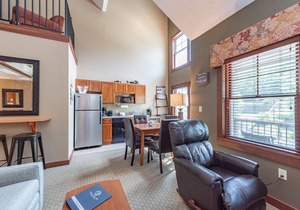 Suites at Silver Tree A308: Studio Style Suite with Loft, Free WIFI!
