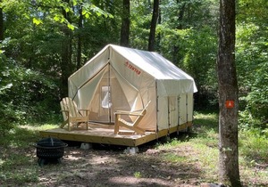 Tentrr State Park Site - Mississippi Wall Doxey State Park - Woodland A - Single Camp