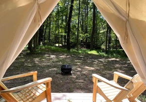 Tentrr State Park Site - Mississippi Wall Doxey State Park - Woodland F - Single Camp