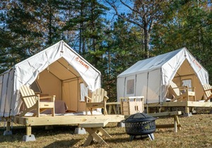 Tentrr State Park Site - Mississippi Tishomingo State Park - Haynes Lake North F - Double Camp