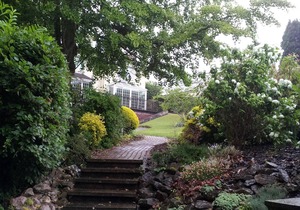 The Garden Studio: South-facing with fabulous sea views