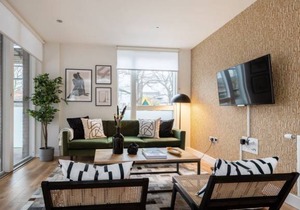 The Hoxton Docks - Modern & Bright 1BDR Flat With Study Room & Balcony