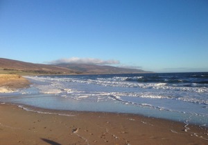 The Paddock is by the 12th Tee of Brora GC and 100 yards from the beach