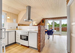 This lovely thatched vacation home is situated on a dune plot not far from the North Sea.