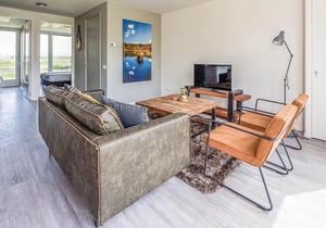 This particular four-person suburban home was built in June 2017 and is very comfortably furnished.