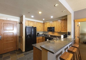 Top floor ski condo with direct ski in and out. Hiking and biking too! Hot tub