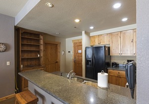 Top floor ski condo with direct ski in and out. Hiking and biking too! Hot tub